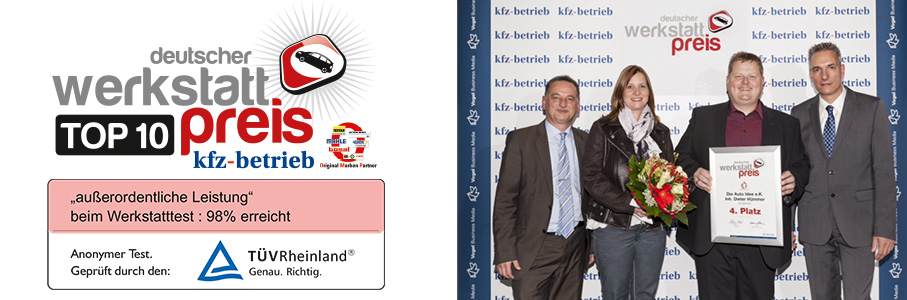Werkstattpreis Top10 | Die Auto Idee GmbH